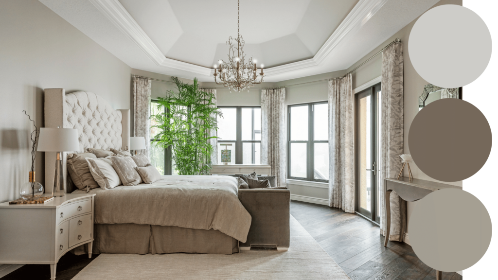 Neutral Bedroom Design Style Designed by Trade Mark Interiors 